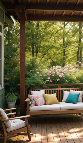 Fotografía IA de chalet