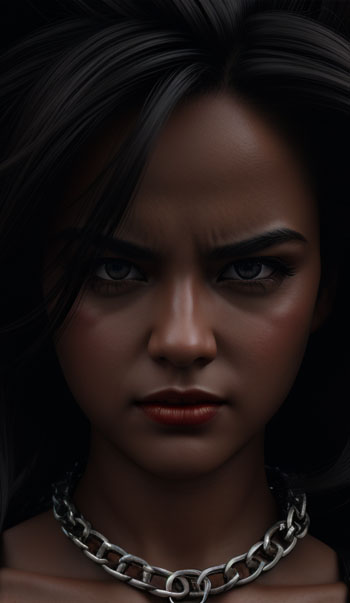 Modelo personalizado IA futurista