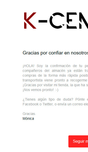 Diseño y programación de mail para Email marketing